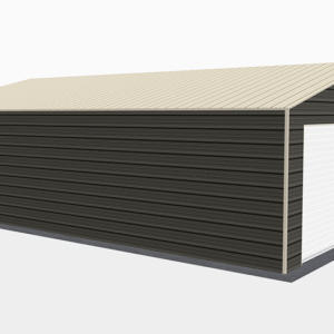 26x36 Residential Style Garage view 1