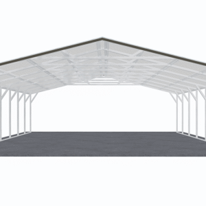 26x36 Vertical Roof Carport view 3
