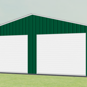 26x41 All Vertical Style Garage view 2