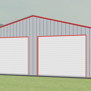 26x51 All Vertical Style Garage view 2