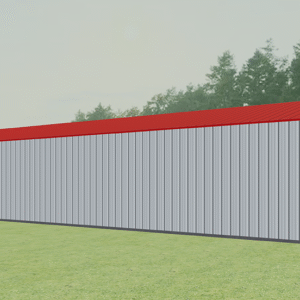 26x51 All Vertical Style Garage view 1