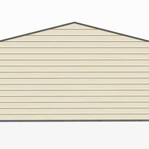 28x21 A-Frame Roof Garage view 3