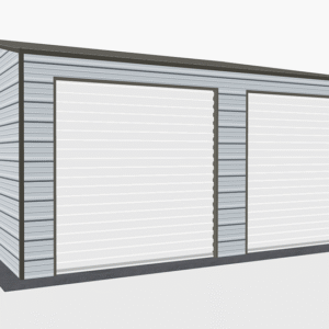 28x21 Side Entry Garage view 1