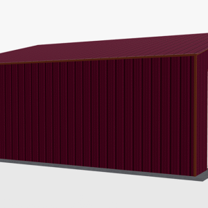 28x26 All Vertical Style Garage view 1