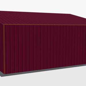 28x26 All Vertical Style Garage view 4