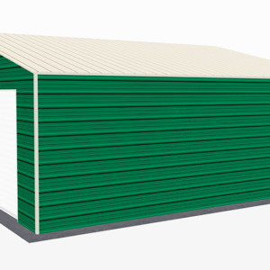 28x26 Residential Style Garage view 4