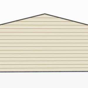 28x31 A-Frame Roof Garage view 3