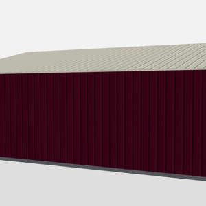 28x31 All Vertical Style Garage view 1