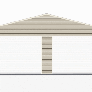 28x31 Residential Style Garage view 2