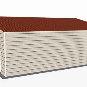 28x31 Residential Style Garage view 4