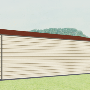 28x36 A-Frame Roof Garage view 4