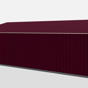 28x36 All Vertical Style Garage view 1