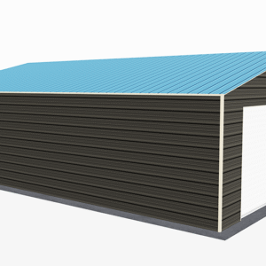 28x36 Residential Style Garage view 1