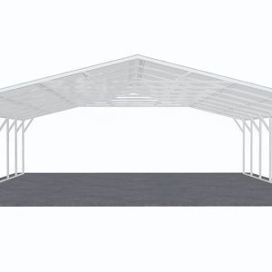 28x36 Vertical Roof Carport view 2