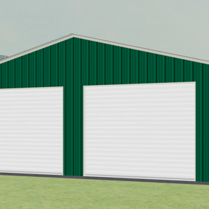 28x41 All Vertical Style Garage view 2