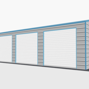 28x41 Side Entry Garage view 1