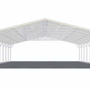 28x41 Vertical Roof Carport view 3