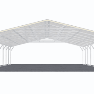 28x41 Vertical Roof Carport view 2