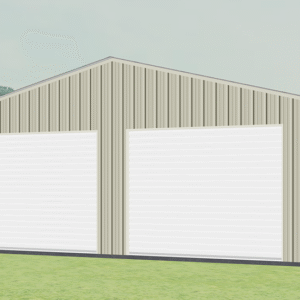 28x46 All Vertical Style Garage view 2