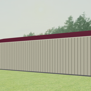 28x46 All Vertical Style Garage view 1