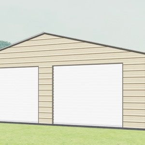 28x46 Residential Style Garage view 2