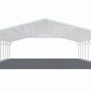 28x46 Vertical Roof Carport view 2