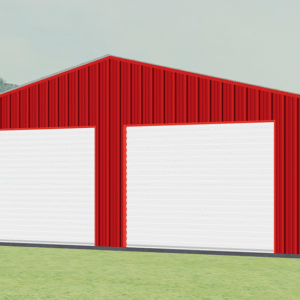 28x51 All Vertical Style Garage view 2