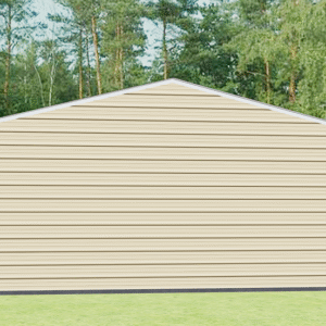 28x51 Residential Style Garage view 3