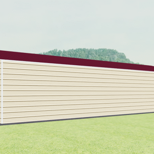 28x51 Residential Style Garage view 1