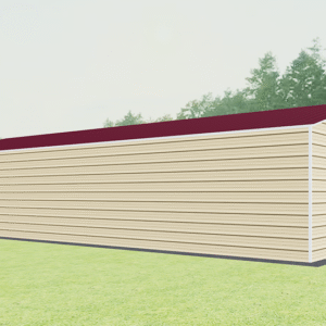 28x51 Residential Style Garage view 4