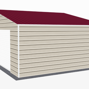 30x21 Residential Style Garage view 4