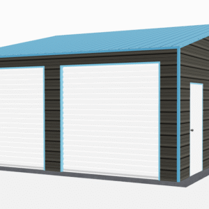 30x21 Side Entry Garage view 1