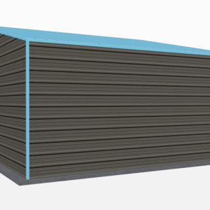 30x21 Side Entry Garage view 4
