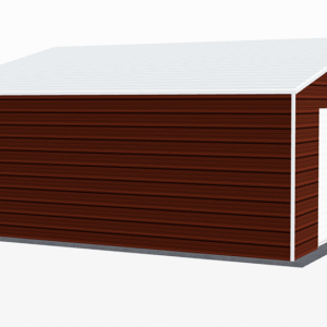 30x26 A-Frame Roof Garage view 1
