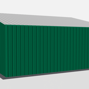 30x26 All Vertical Style Garage view 4