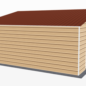 30x26 Residential Style Garage view 1