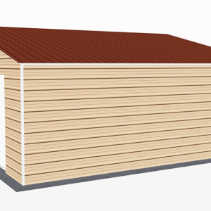 30x26 Residential Style Garage view 4