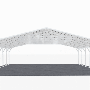 30x31 A-Frame Roof Carport view 2