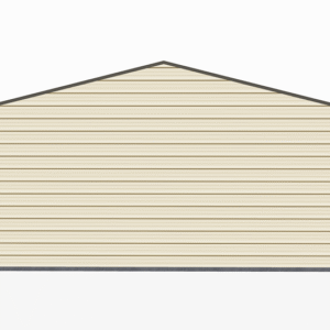 30x31 A-Frame Roof Garage view 3