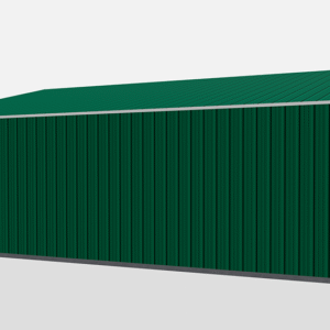 30x31 All Vertical Style Garage view 1