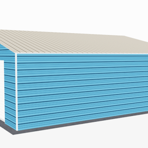 30x31 Residential Style Garage view 4