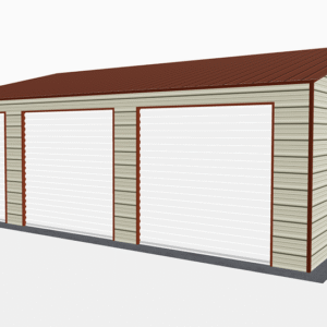 30x31 Side Entry Garage view 1