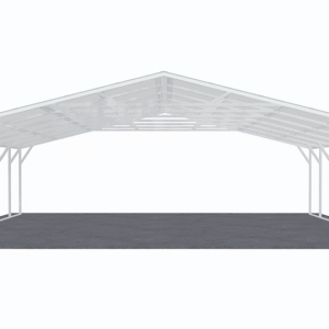 30x31 Vertical Roof Carport view 3