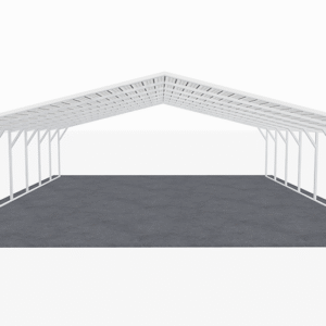 30x36 A-Frame Roof Carport view 3
