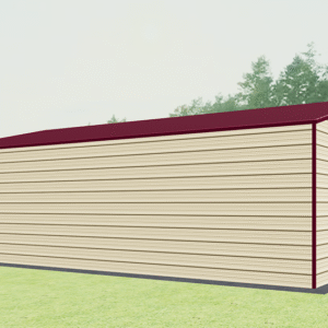 30x36 A-Frame Roof Garage view 1