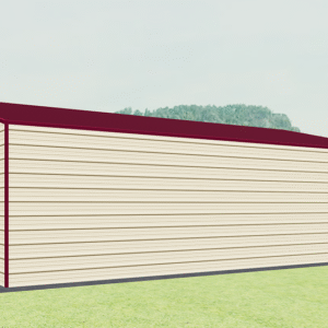 30x36 A-Frame Roof Garage view 4