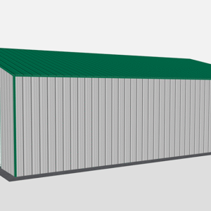 30x36 All Vertical Style Garage view 4