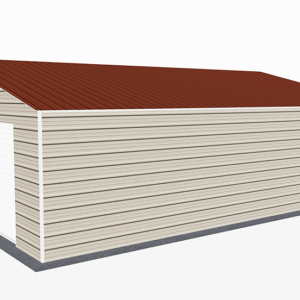 30x36 Residential Style Garage view 4