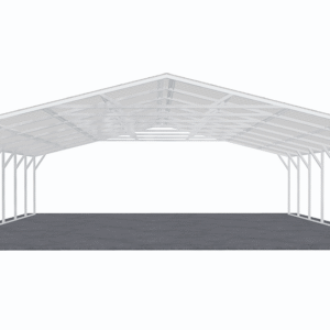 30x36 Vertical Roof Carport view 3