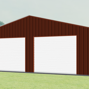 30x41 All Vertical Style Garage view 2